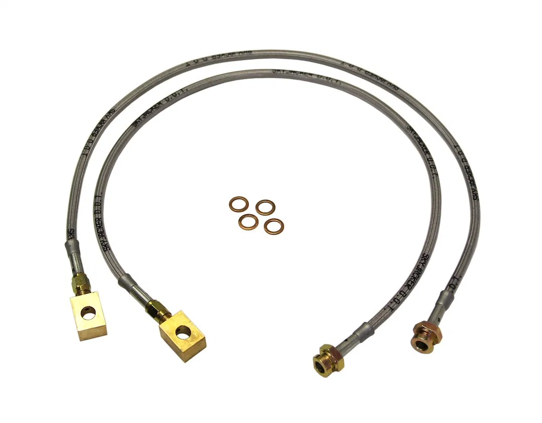 FBL19 – SKYJACKER Brake Line, Braided Stainless Steel Hose Use With 5 inch To 8 Inch Lift Set Of 2